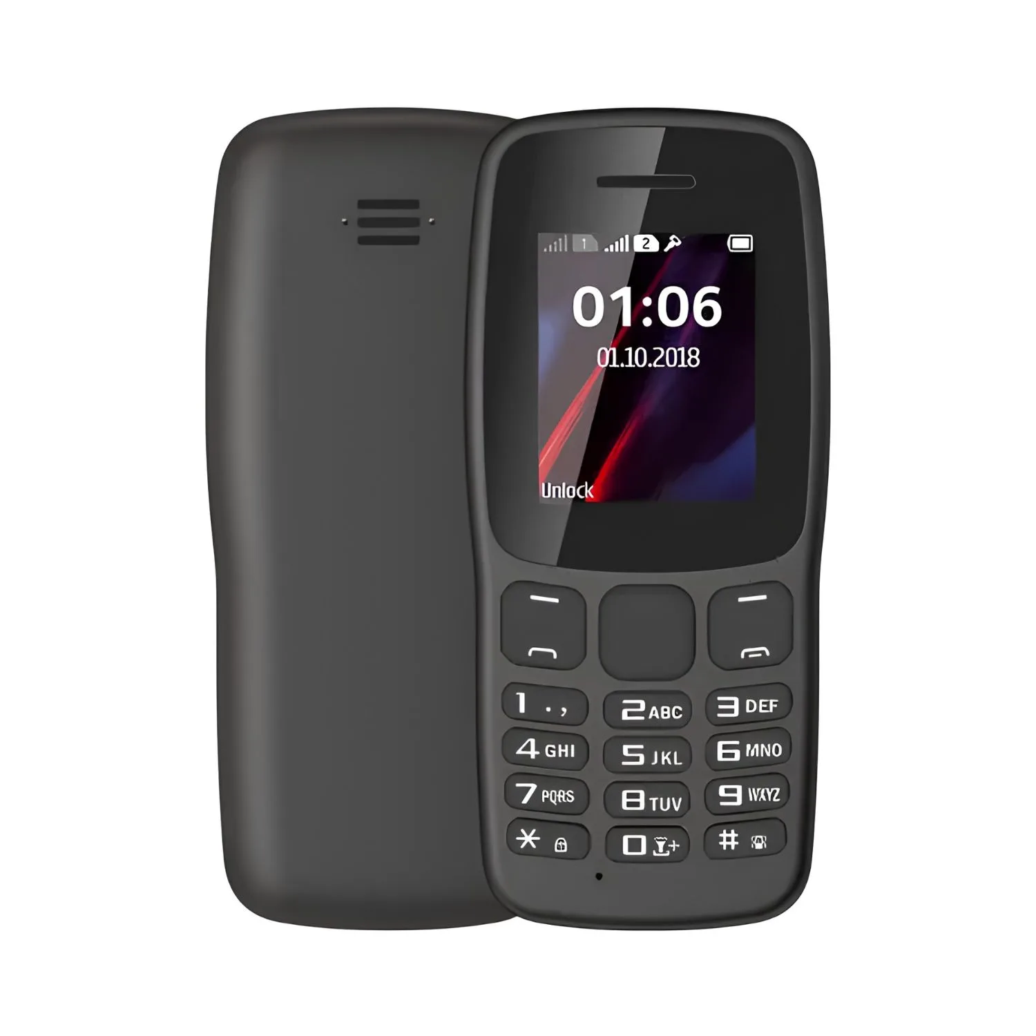 گوشی موبایل نمو مدل E110 دو سیم کارت ظرفیت 64 مگابایت و رم 32 مگابایت