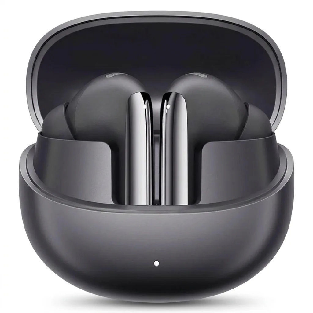 هدفون بلوتوثی TWS کیو سی وای مدل Melobuds Pro HT08 با حذف نویز فعال تطبیقی و حذف نویز میکروفون، اتصال همزمان به دو دستگاه، تأخیر 80 میلیثانیه، بلوتوث 5.3، مقاومت در برابر آب با گواهی IPX5 و شارژدهی